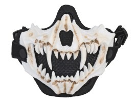 Taktická maska obličeje Glory s 3D tesáky (standard) - černá [Imperator Tactical]