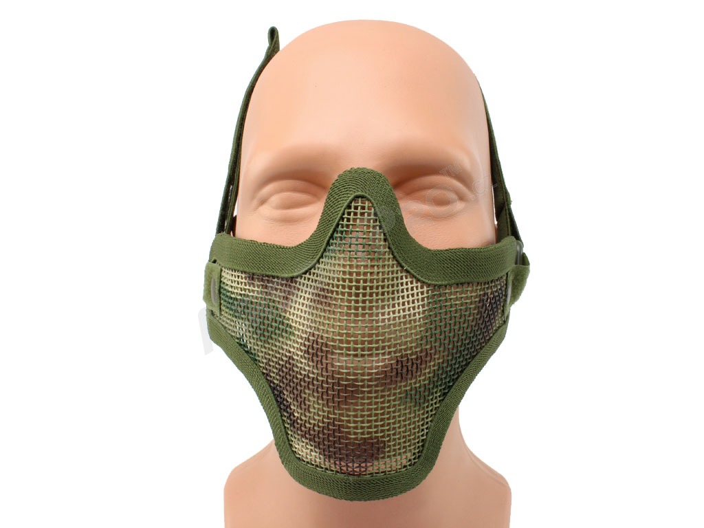 Drátěná maska na airsoft - Woodland [101 INC]