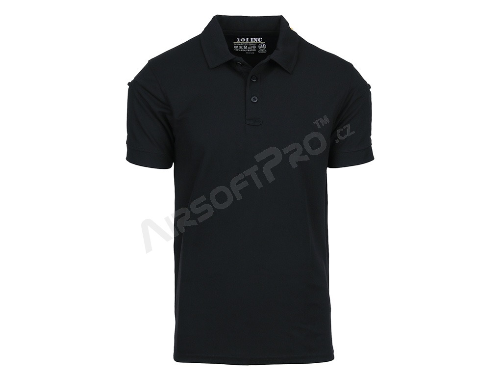 Men's polo shirt Tactical Quick Dry - Black [101 INC]