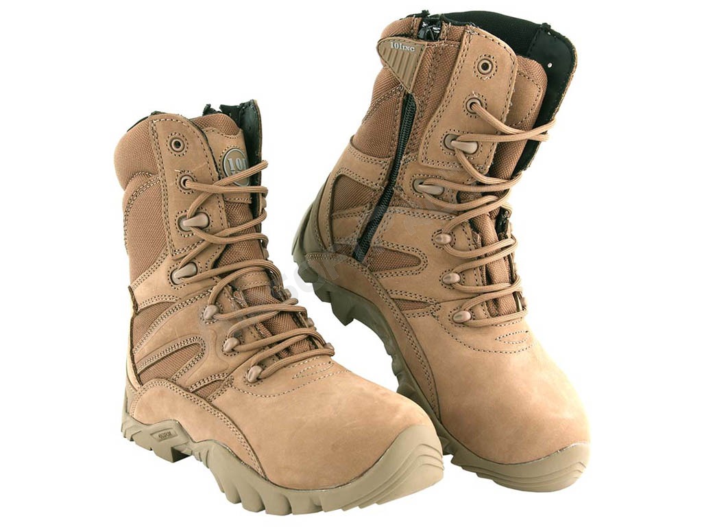 Tactical Recon Pro boots with YKK zipper - Coyote, size 41 [101 INC]