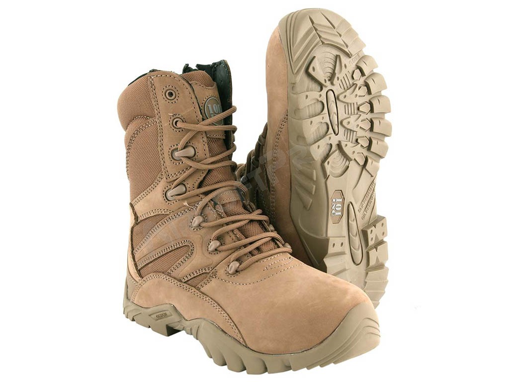 Tactical Recon Pro boots with YKK zipper - Coyote [101 INC]