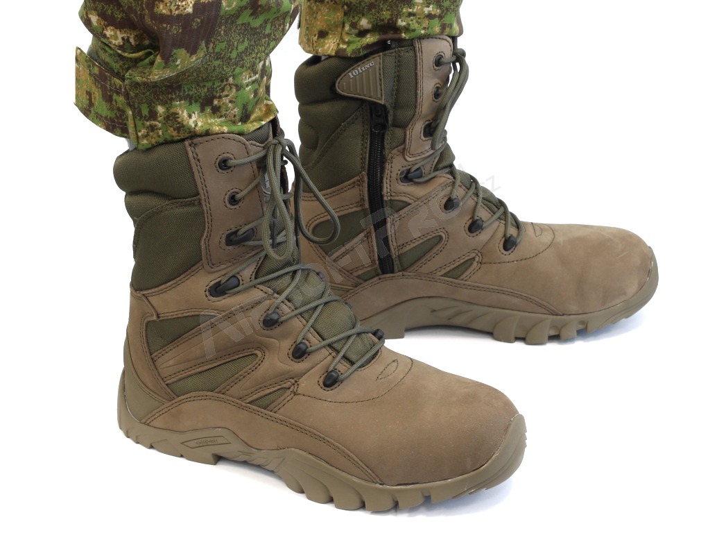 Tactical Recon Pro boots with YKK zipper - Green, size 38 [101 INC]
