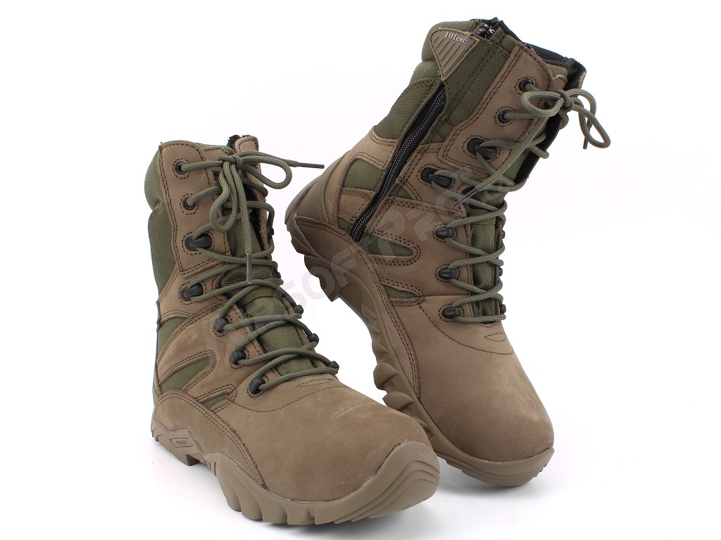 Tactical Recon Pro boots with YKK zipper - Green, size 37 [101 INC]