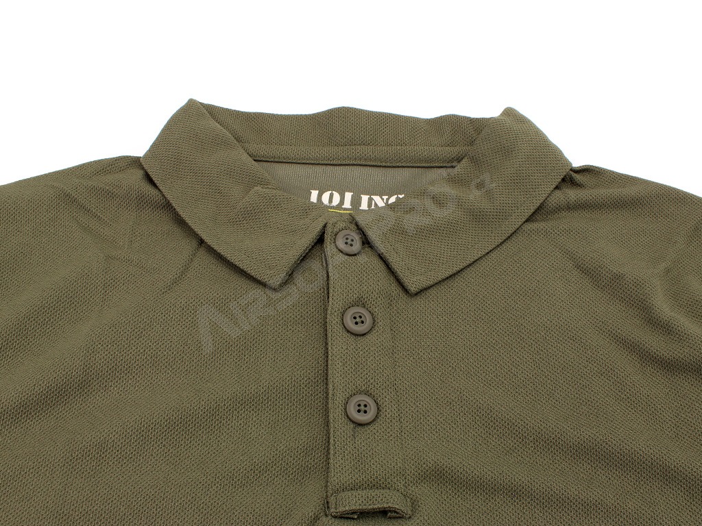 Polo pour homme Tactical Quick Dry - olive, taille XL [101 INC]