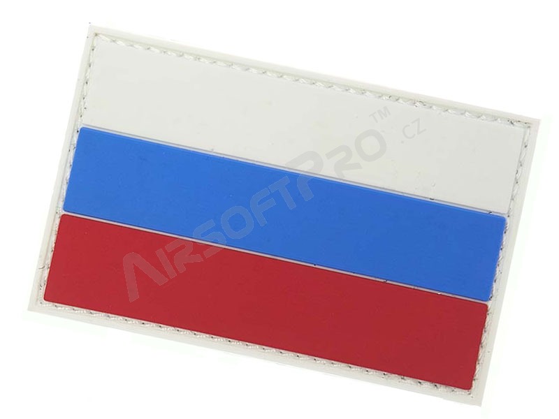Russian flag 3D PVC patch with velcro [101 INC]