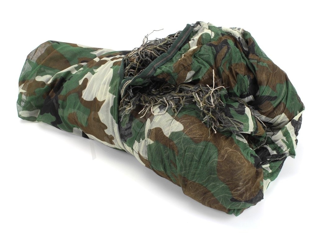 Maskovací oblek (hejkal) Tactical pro odstřelovače - Woodland, Vel. M-L [AITAG]
