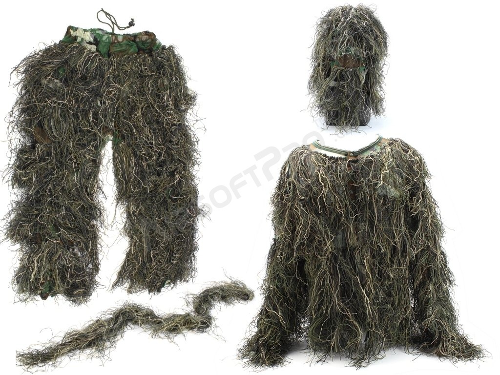 Tactical Gillie suit - Woodland, Size M-L [AITAG]