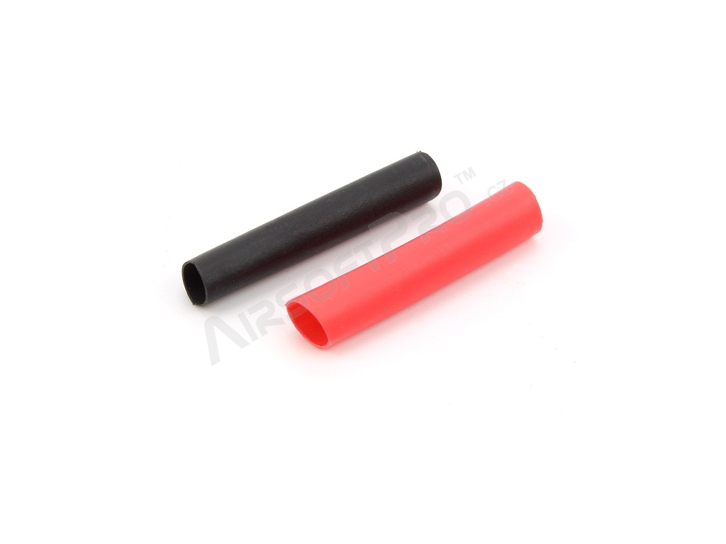 Tube thermorétractable 3mm - rouge et noir [TopArms]