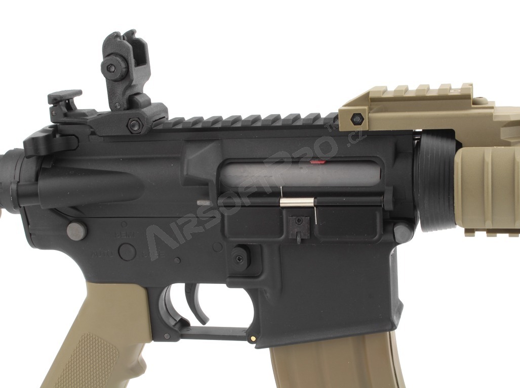 Fusil d'airsoft MK18 MOD0 Sportline BI-TON (Gen.2) - BK-TAN [Lancer Tactical]