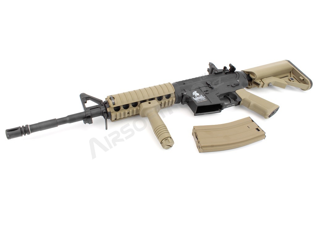Fusil d'airsoft M4 RIS Sportline BI-TON (Gen.2) - BK-TAN [Lancer Tactical]