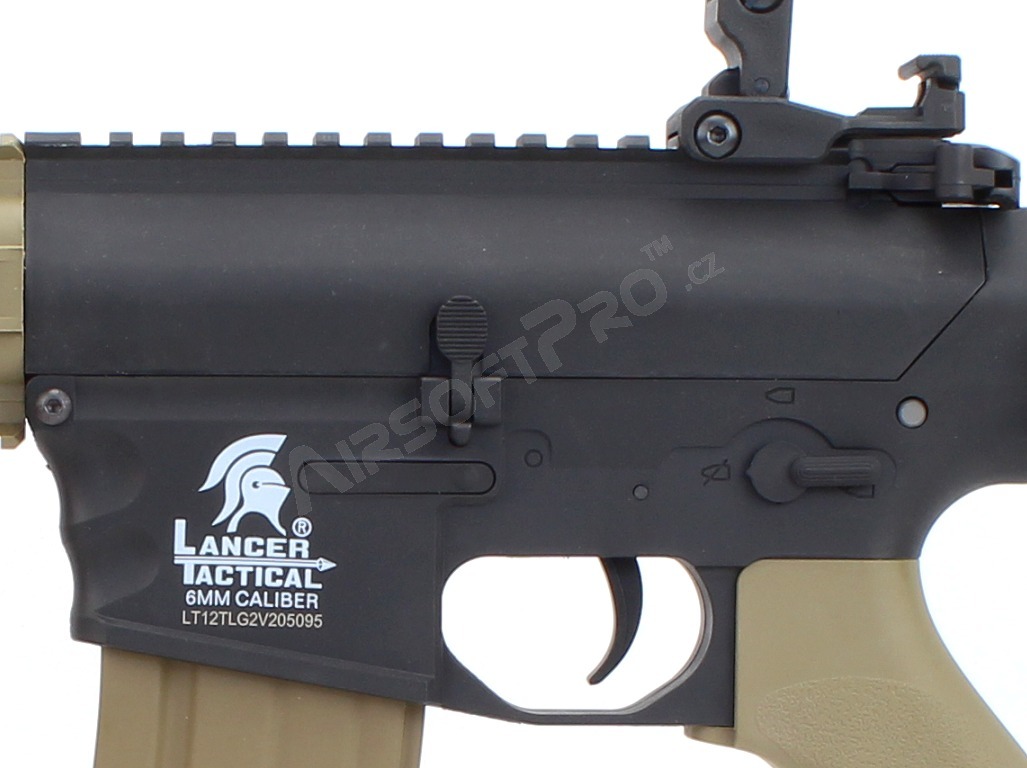 Airsoftová zbraň M4 RIS EVO Sportline (Gen.2) BI-TON - černo-TAN [Lancer Tactical]