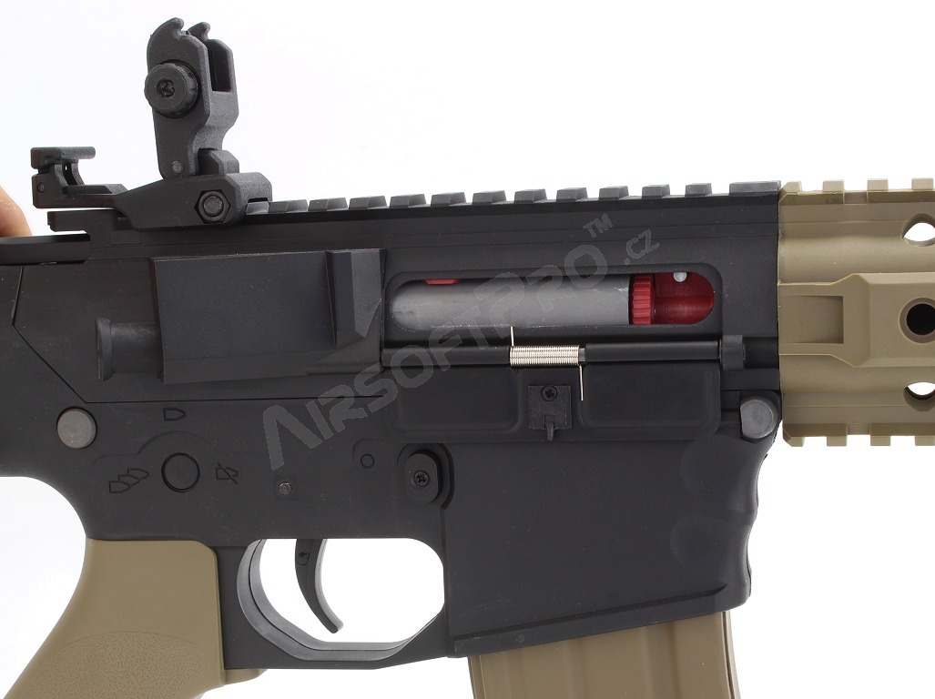 Airsoftová zbraň M4 RIS EVO Sportline (Gen.2) BI-TON - černo-TAN [Lancer Tactical]