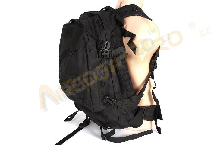 3-Day Molle Assault Backpack Bag 25L - Black [A.C.M.]