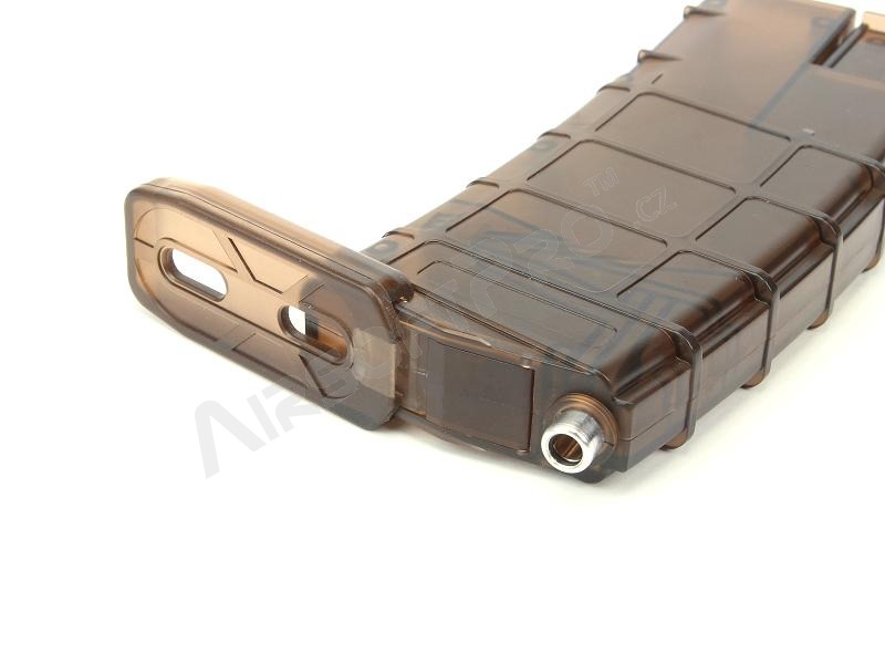 Chargeur rapide Airsoft 450 rds M4 mag style - brown [6mm Proshop]