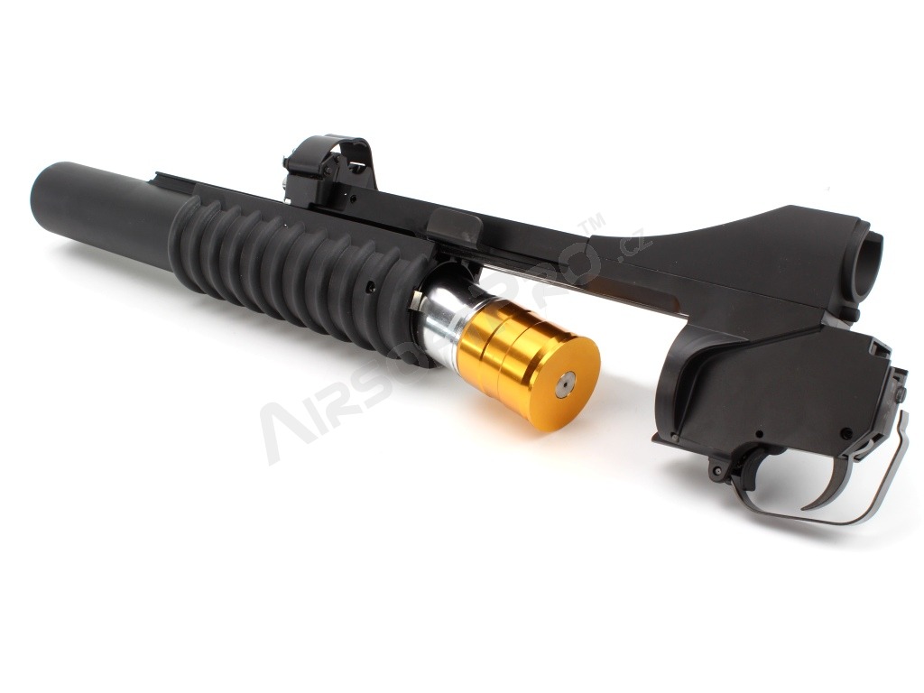 Full Metal 40mm M203 Airsoft Grenade Launcher for M4/M16 - long [E&C]