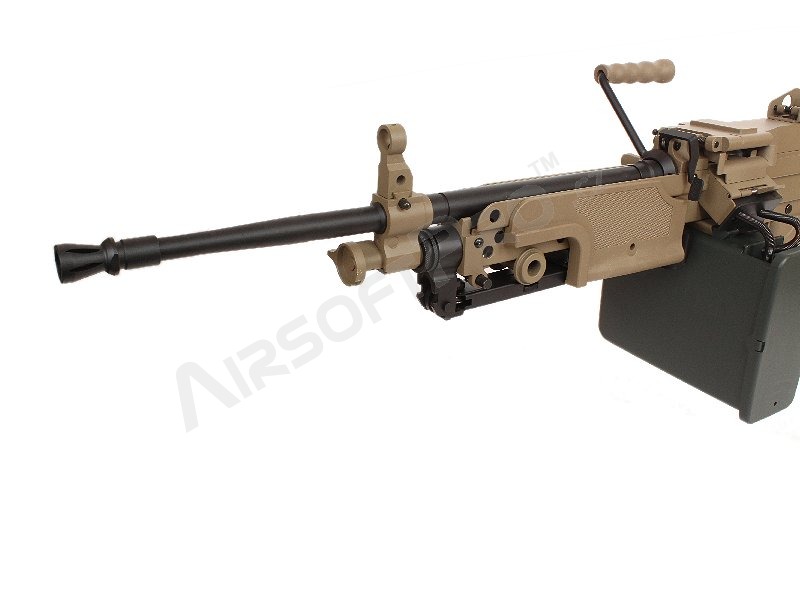 Mitrailleuse airsoft M249 FN Minimi -DE [A&K]