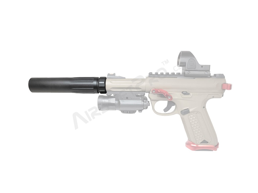 CNC tlumič DDW -14mm pro AAP-01 Assassin - černý [Action Army]