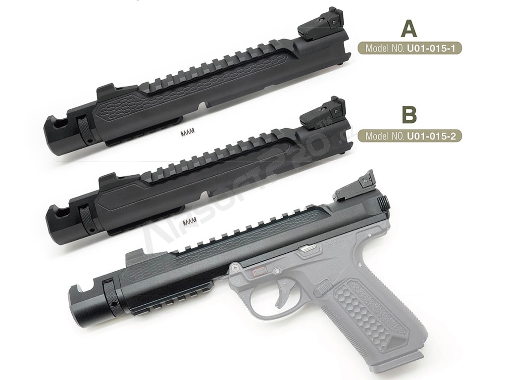 CNC Upper Receiver Black Mamba for AAP-01 Assassin - Kit A [Action Army]