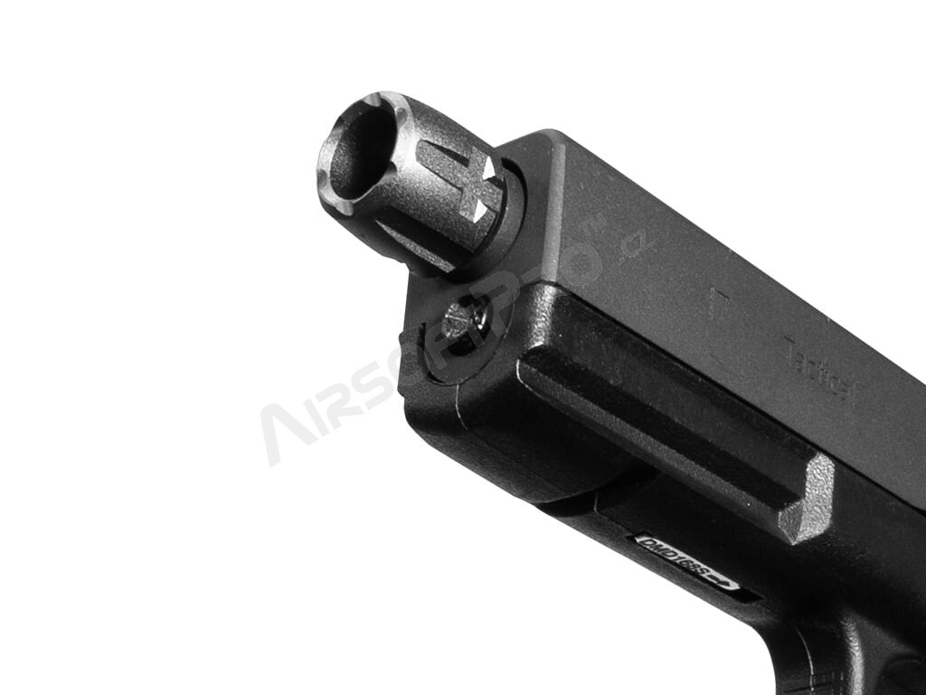 Ochranné krytky (koncovky) 11 mm závitu pistolí - červená a šedá [ACETECH]