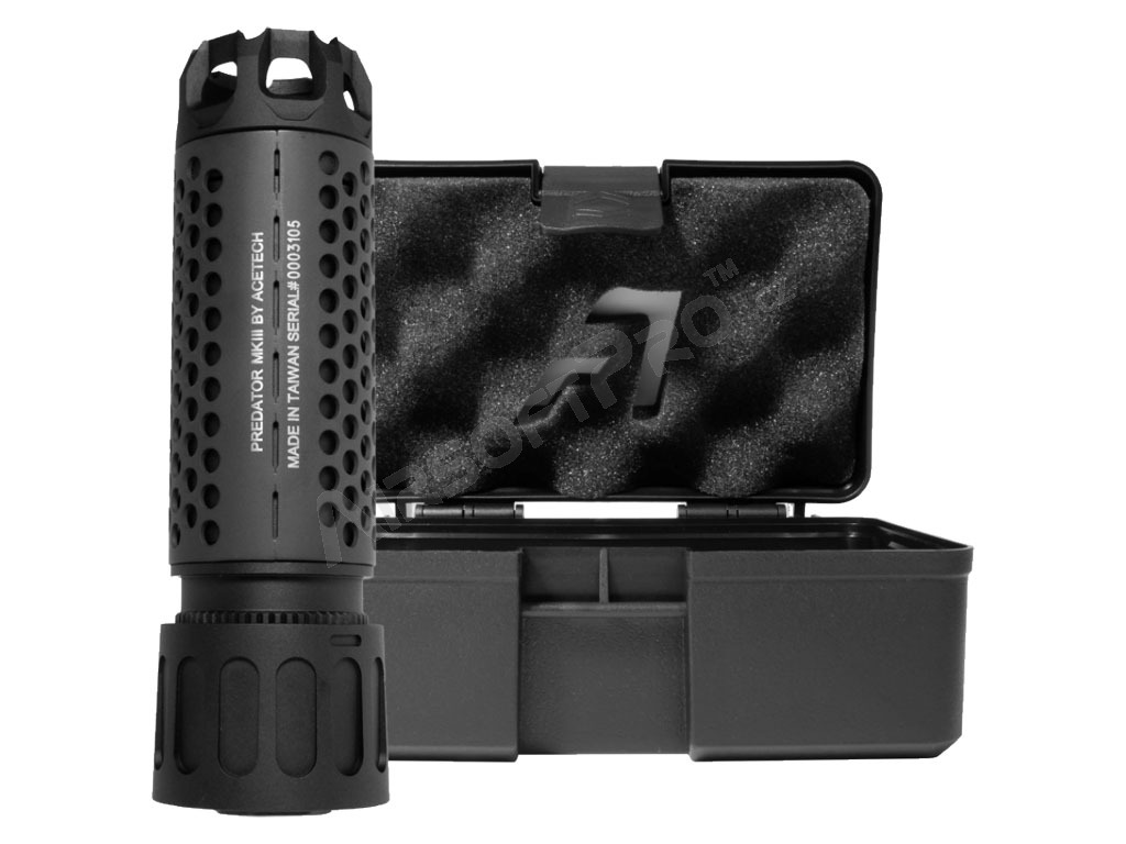 Predator MKIII Full Auto Tracer with flame mode - Black [ACETECH]