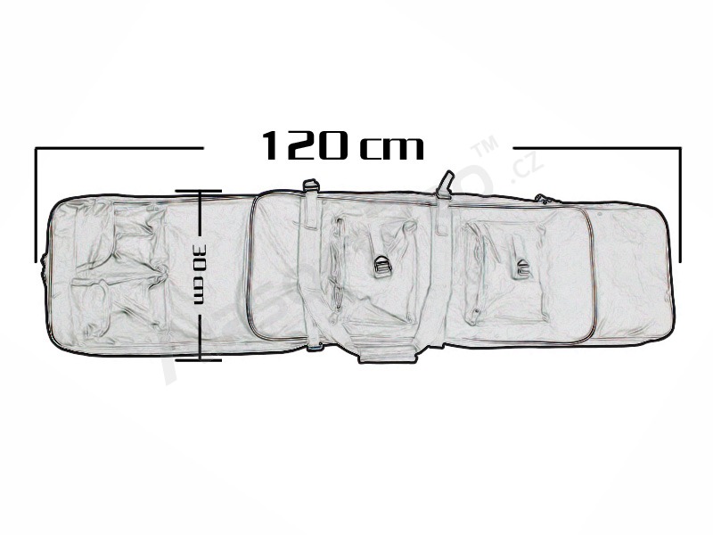 Přepravní pouzdro na dlouhou zbraň - 120cm - olivové (OD) [A.C.M.]