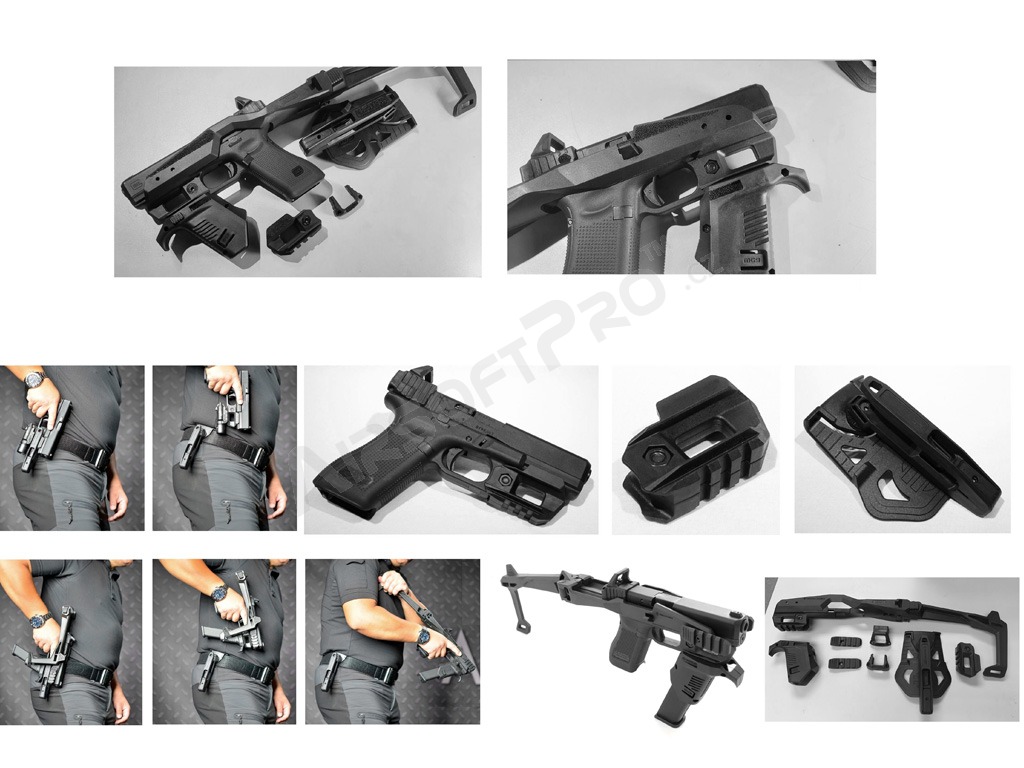Konverzní set pro pistole G série - černý [A.C.M.]