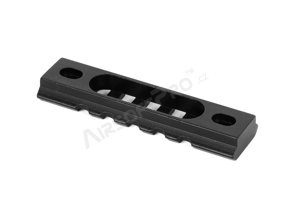 Rail RIS léger en aluminium pour garde-main KeyMod - 7cm, noir [A.C.M.]