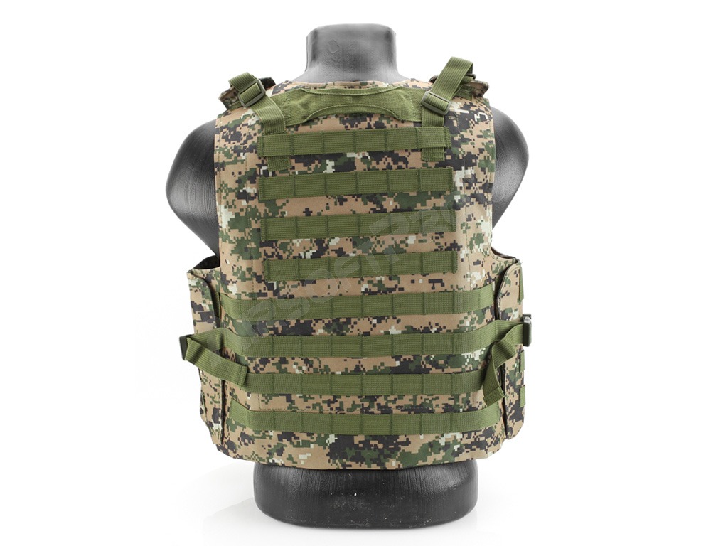 Taktická maskáčová vesta AAV FSBE  - Marpat, Digital woodland [A.C.M.]