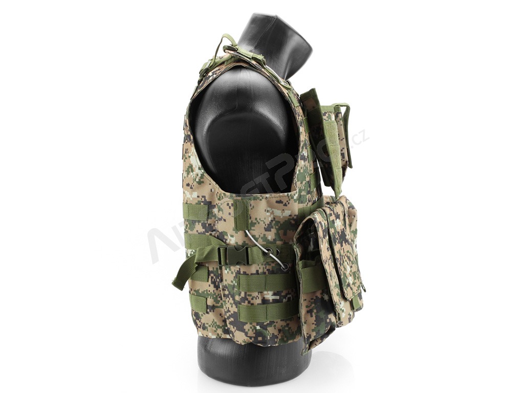Taktická maskáčová vesta AAV FSBE  - Marpat, Digital woodland [A.C.M.]