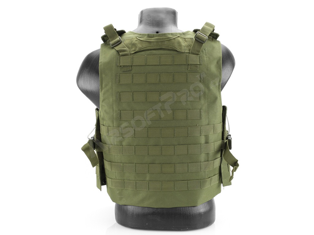 Taktická vojenská vesta AAV FSBE - Olivová [A.C.M.]