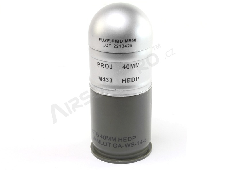 M433HE1 Grenade Dummy/Silver Grey [A.C.M.]
