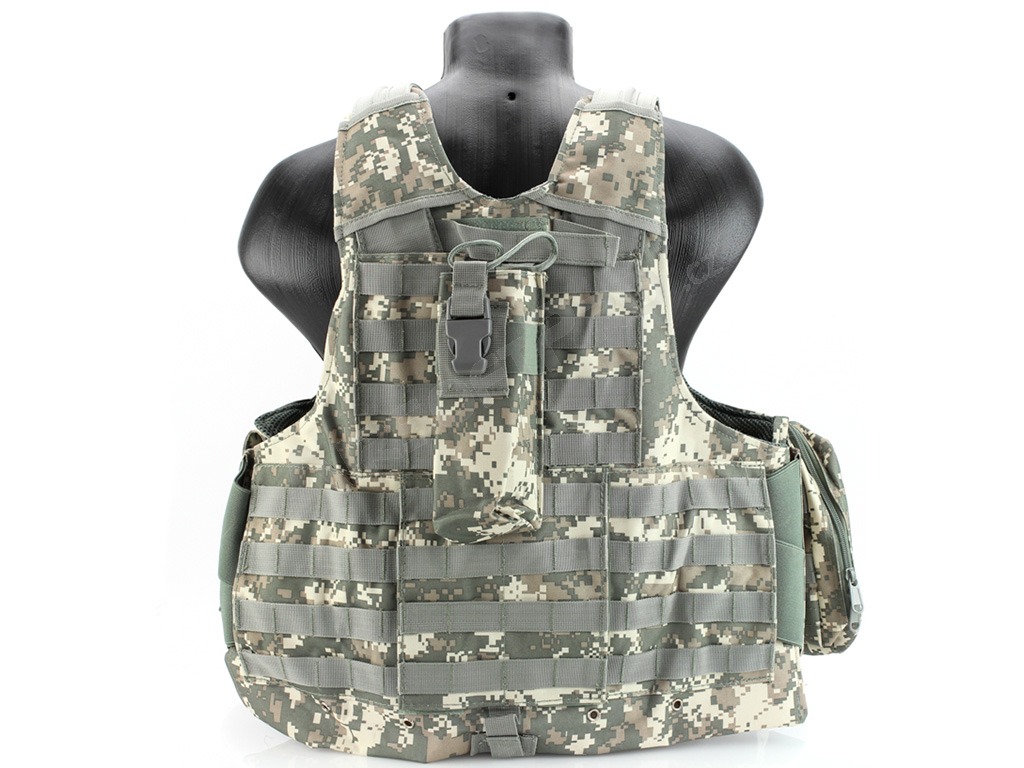 Taktická maskáčová vesta CIRAS modular - ACU [A.C.M.]