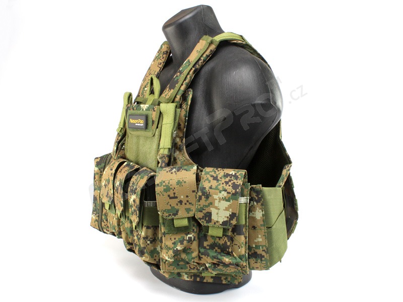 Tactical vest CIRAS modular - Digital Woodland [A.C.M.]