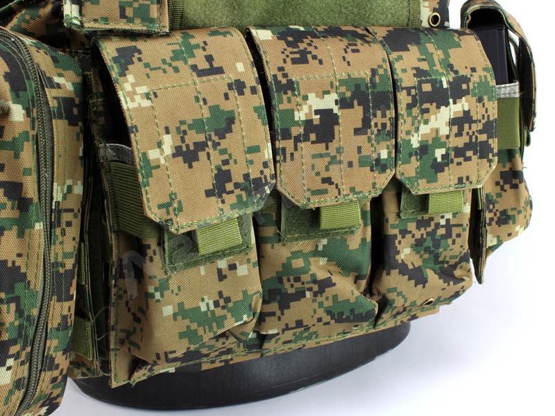 Tactical vest CIRAS modular - Digital Woodland [A.C.M.]