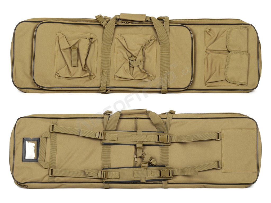 Twin assault rifle carrying bag - 60 and 100cm - TAN [A.C.M.]