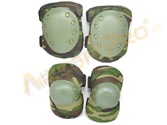 Elbow and Knee pad set - Woodland [A.C.M.]