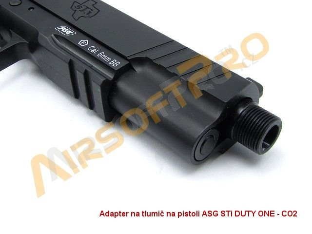 Adaptateur de suppresseur pour pistolets ASG [AirsoftPro]