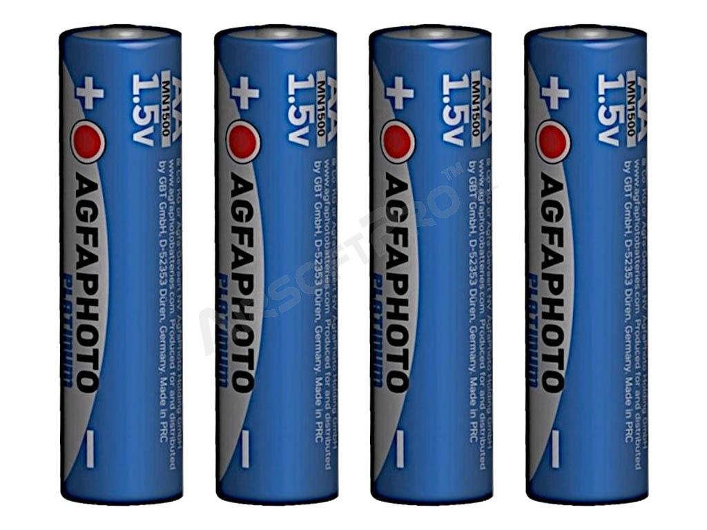 Alkaline batteries 1,5V AA / LR6 - 4pcs [AgfaPhoto]