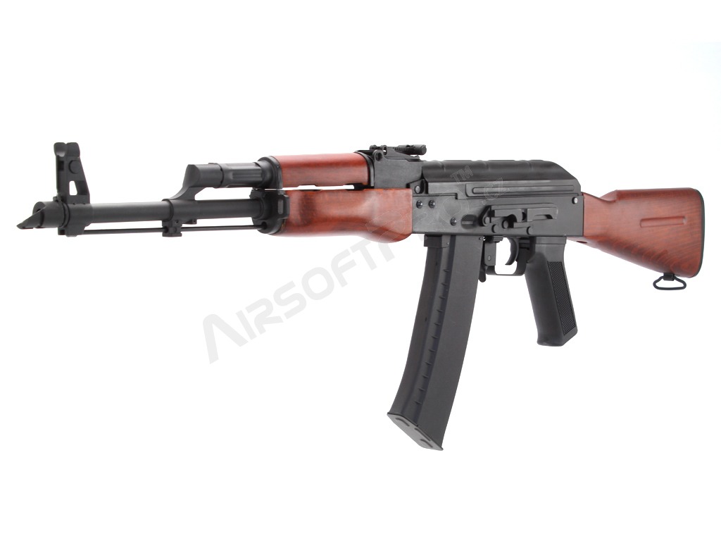 Pistolet airsoft LT-50 AK-74N ETU - acier, bois véritable [Lancer Tactical]