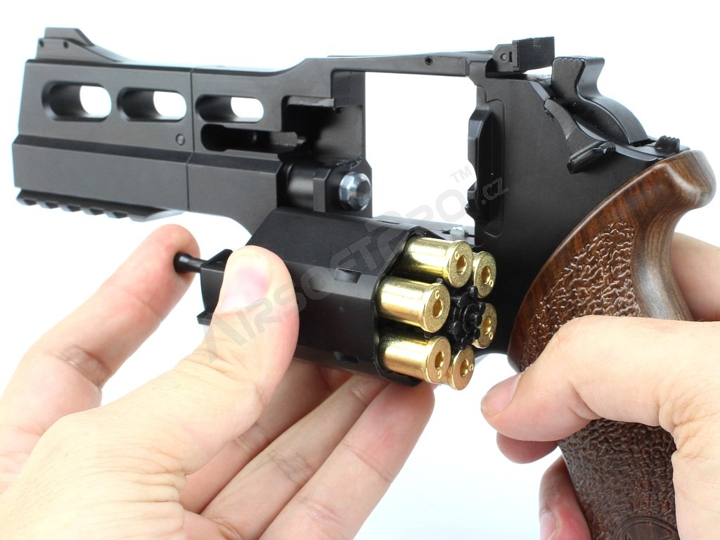 Airsoftový revolver Chiappa Rhino 50DS CO2 - černý [WG]