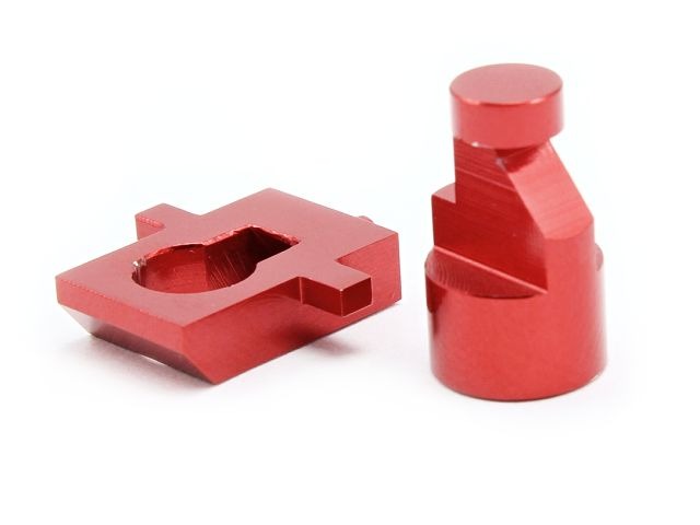 CNC magazine catch for VSR and BAR10 [AirsoftPro]
