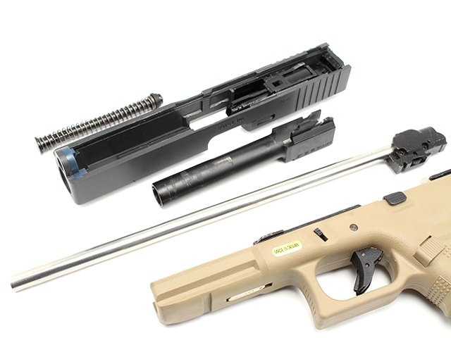 6,02 mm prodloužená hlaveň pro WE pistole (240mm) [AirsoftPro]