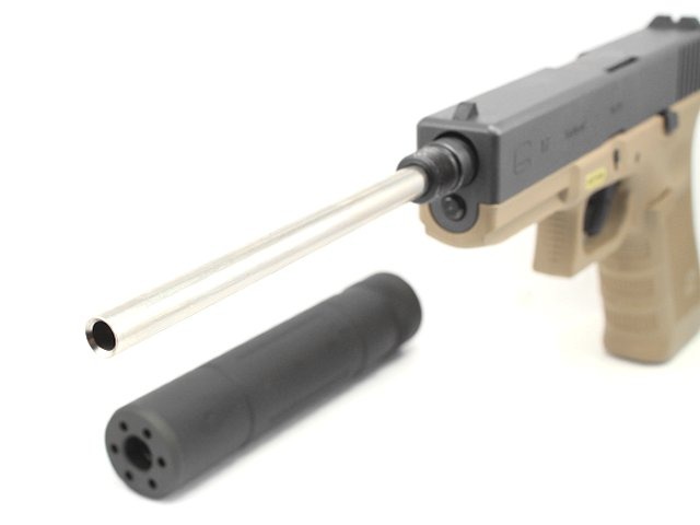 6,02 mm prodloužená hlaveň pro WE pistole (240mm) [AirsoftPro]