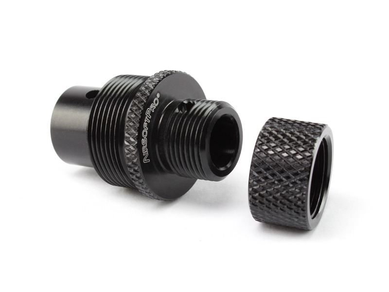 Suppressor adapter for Well MB03, 07, 08, 09, 10, 11, 12, 16, 17, 4402, 4411 [AirsoftPro]