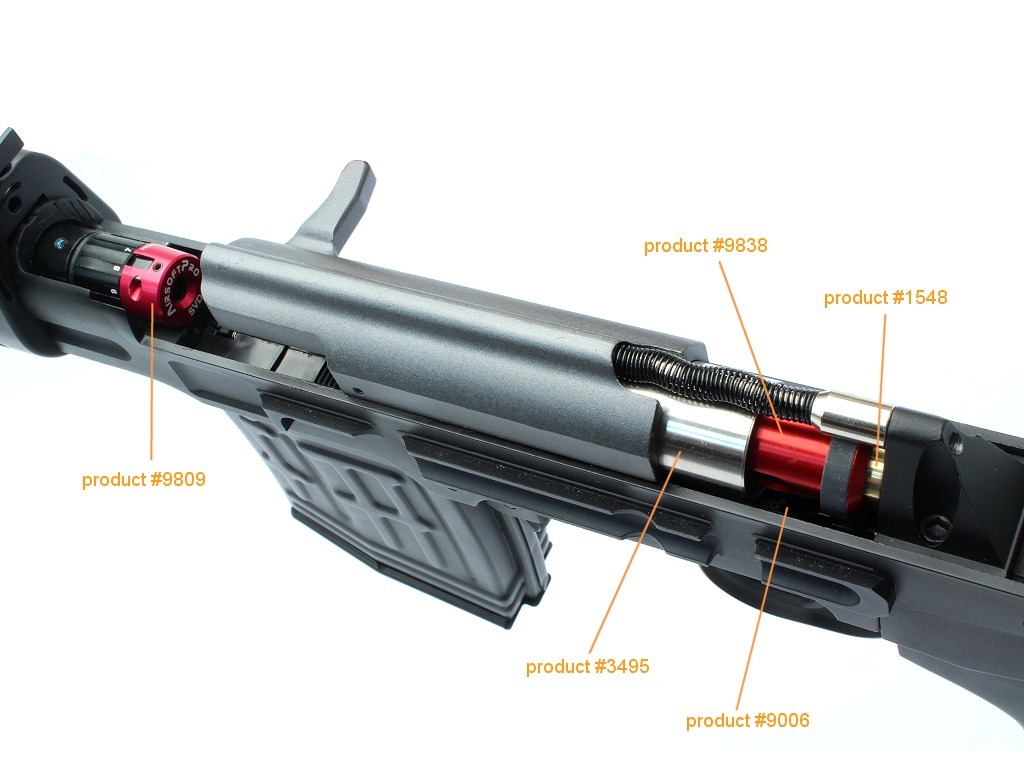 Reinforced piston for manual SVD - Gen.4 [AirsoftPro]