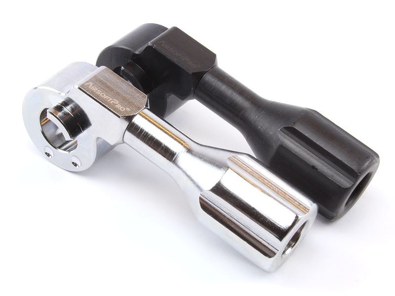 Steel bolt handle for VSR, BAR10 and MB03 - black [AirsoftPro]