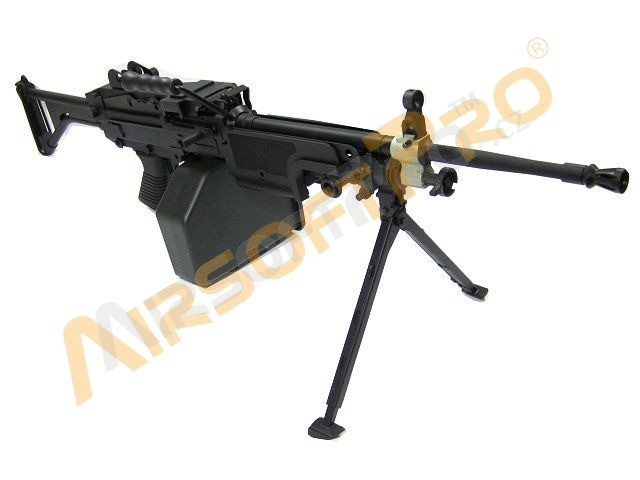 Airsoft machine gun M249 FN Minimi [A&K]