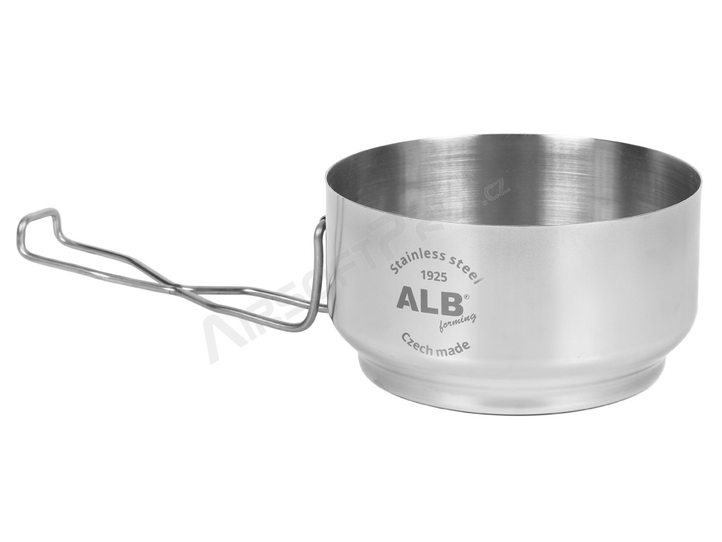 Stainless steel mess tin, 2-pieces [ALB forming]