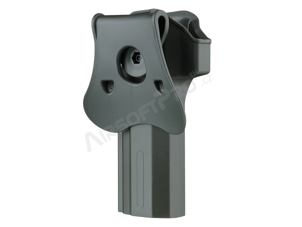 Opaskové polymerové pouzdro pro pistole Desert Eagle - olivové (OD) [Amomax]