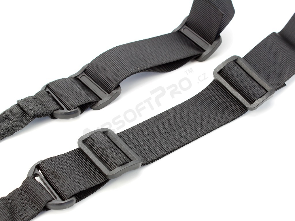 Two point sling with HK style clip - Black [Amomax]
